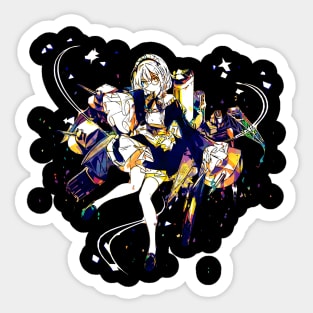 Azur Lane Cute Pop Art Sticker